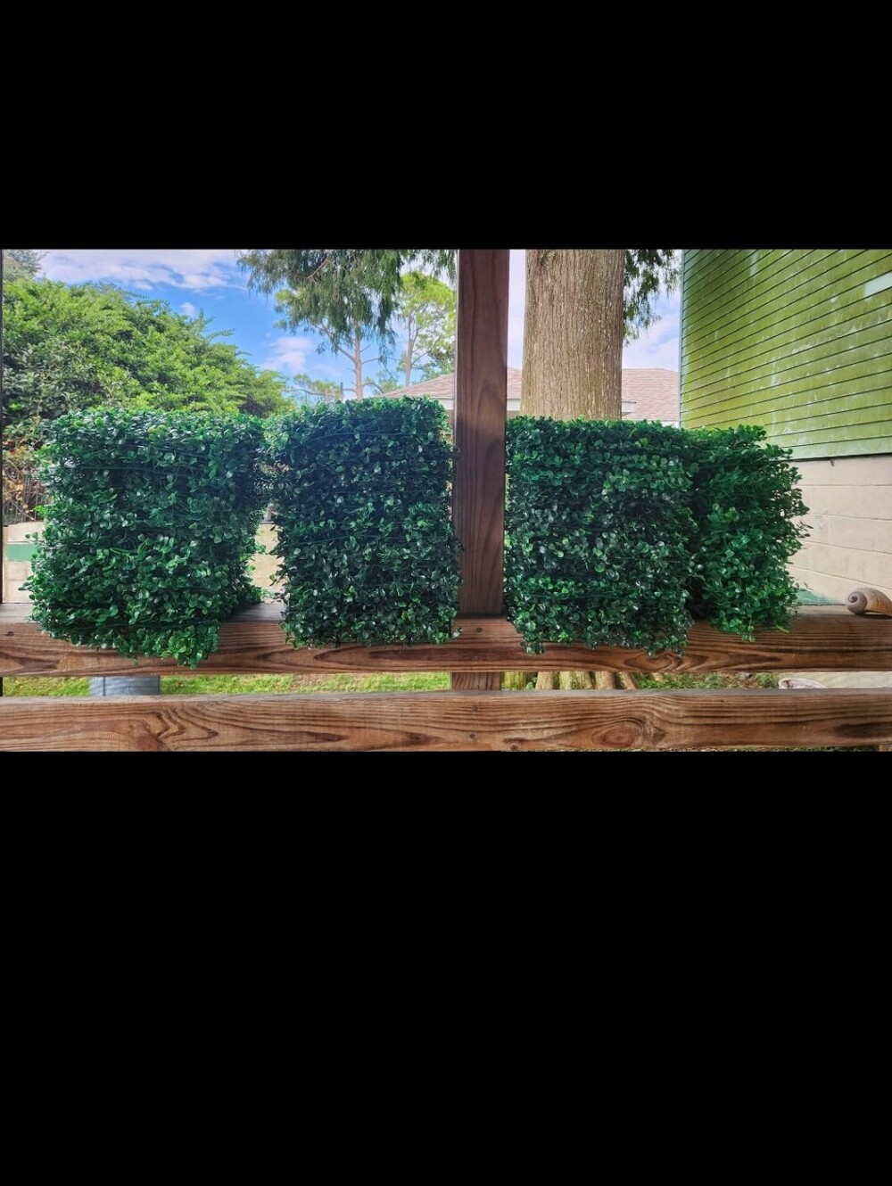 Boxwood Greenery Planels